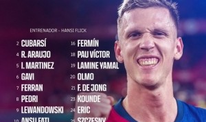 巴萨客战多特大名单：莱万、亚马尔在列，奥尔莫回归&amp;巴尔德缺席