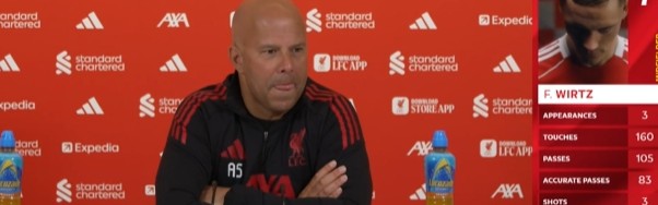 半岛体育官方-斯洛特谈基耶萨落选欧冠名单：他不满但是理解，这些天很努力训练