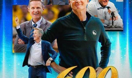 半岛体育入口-科尔成NBA历史第四快600胜教练 续约问题悬而未决