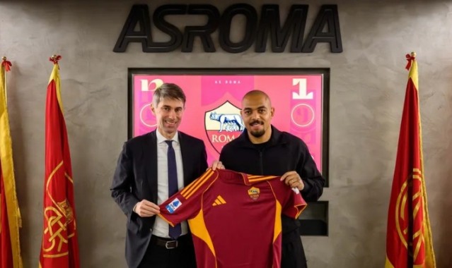 半岛体育下载-罗马官方：租借签下维拉前锋马伦，含买断选项，球员选择14号球衣